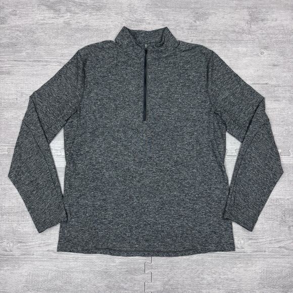 Lululemon Surge Warm 1/2 Zip Pullover Men’s Size L Heather Grey EUC - Picture 1 of 9